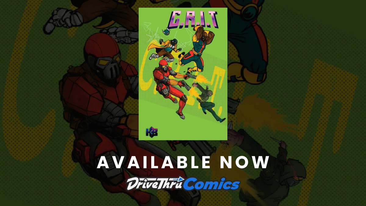 DriveThruComics's tweet image. C.R.I.T Volume 1 is 60% Off as the Deal of the Day!
Get it here: tinyurl.com/42jx4vcu
An action-packed graphic novel inspired by a Dungeons and Dragons homebrew campaign.
#comics #comicbooks