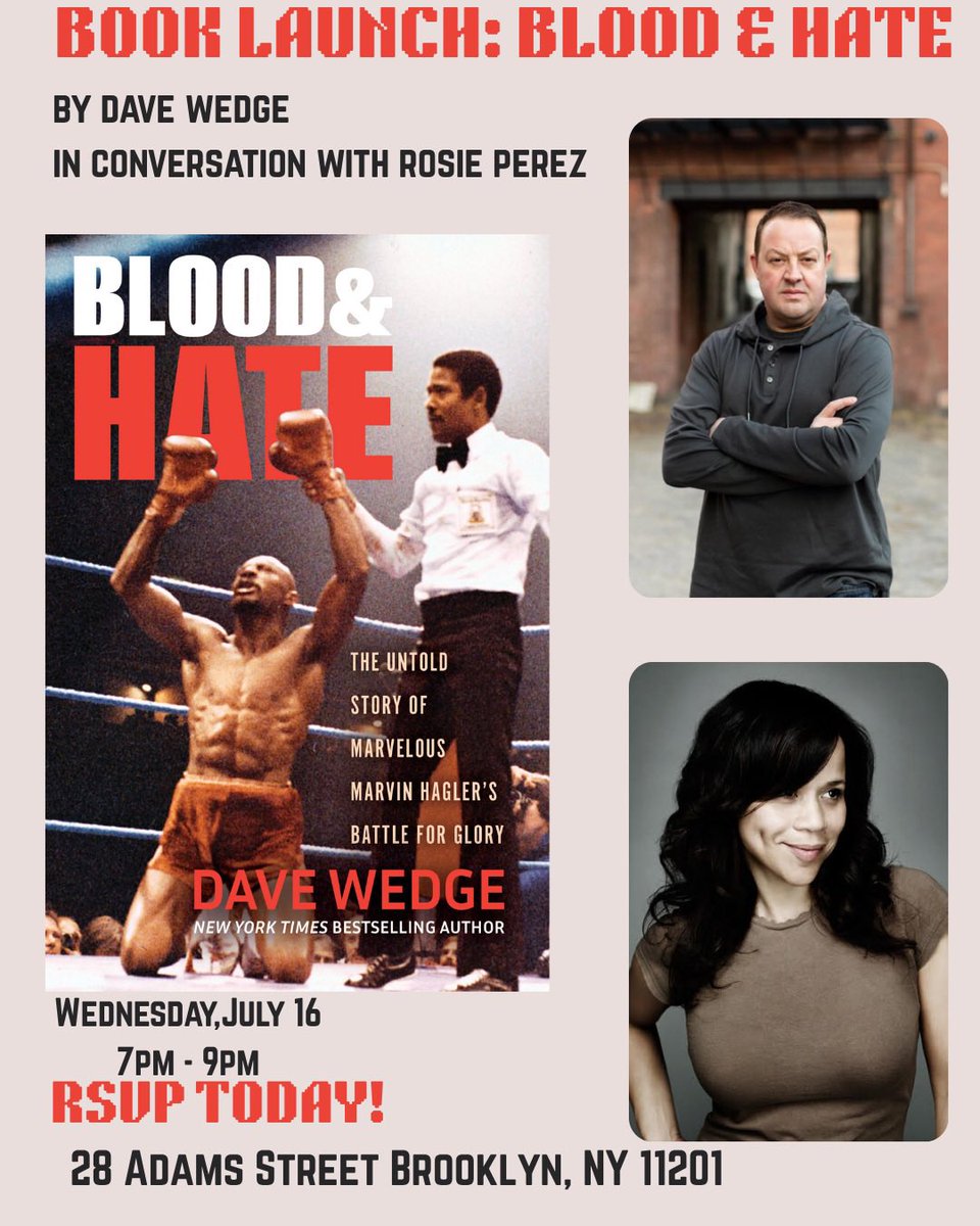 DaveWedge's tweet image. NYC friends - stop by @POWERHOUSEArena tom 7-9 pm for a conversation with @rosieperezbklyn!! Just got word of a special guest - Vito the Mosquito!! @HamilcarPubs