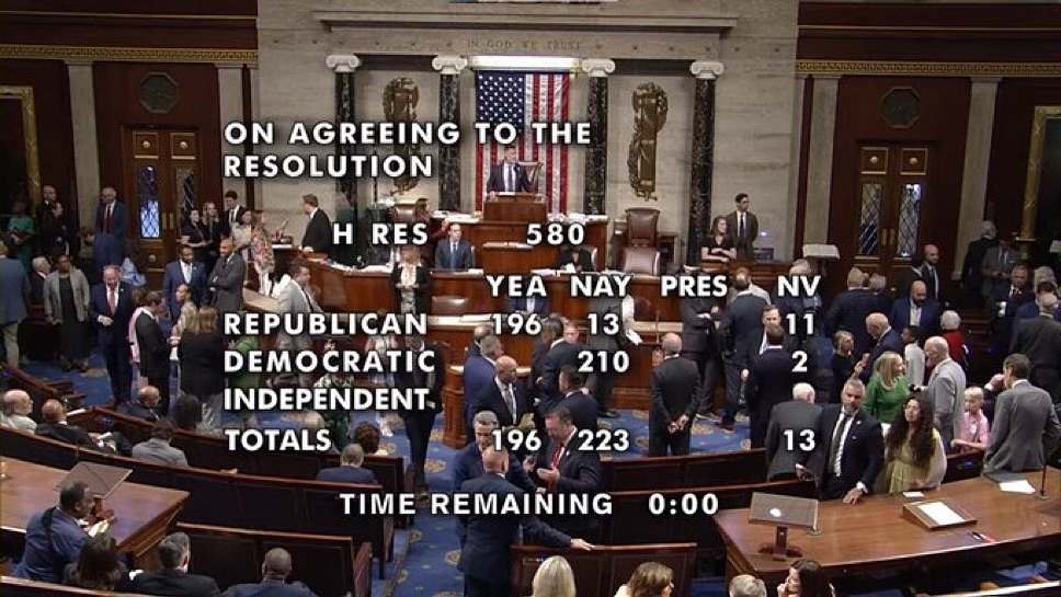 🇺🇸 The US House fails to advance the Crypto GENIUS Act, CLARITY Act, and Anti-CBDC Act in crucial vote.