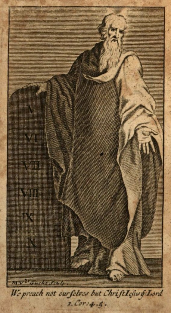 RicheyAlex's tweet image. Older Reformed ethics works had beautiful artwork in them.
The first is from Pictet's Christian Ethics (Dutch edition, 1720) and the second is from Alletree's The Whole Duty of Man (1706).