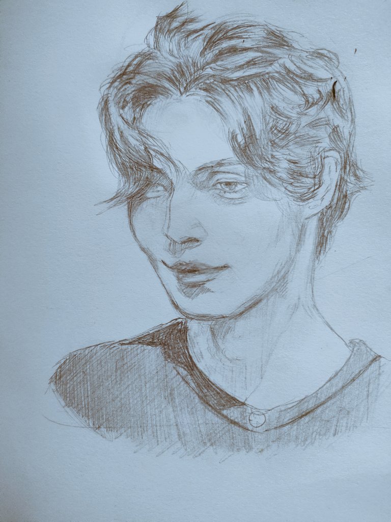 他人は地獄だ観てからの衝動描き✏️イ・ドンウクさんイケメンすぎません？(´；ω；｀)
#アナログイラスト
#他人は地獄だ
#StrangersFromHell
#イ・ドンウク