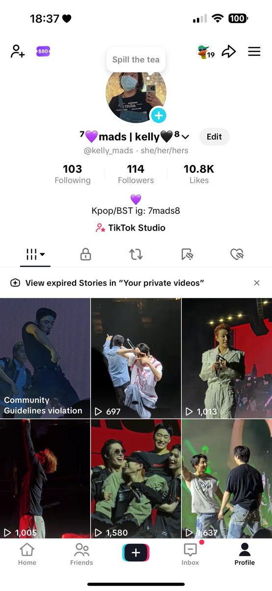 kelly_mads's tweet image. Omg my creep fan cam was restricted π₯²π«