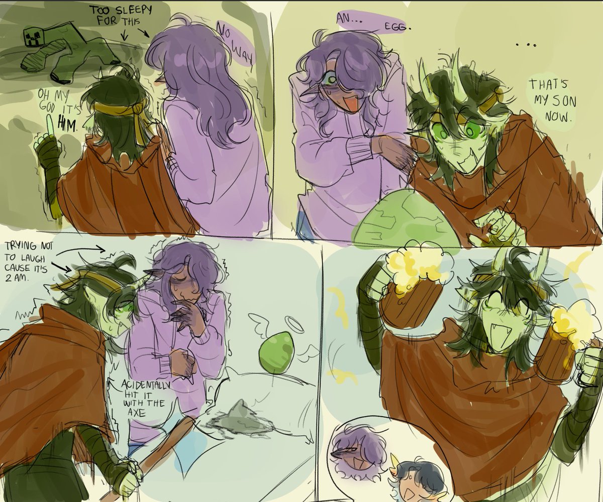 PaperIsMissing's tweet image. When you play minecraft with your friend in the late night and everything is suddently so weird but funny
#ocart @justpurple1412