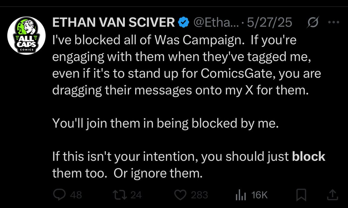 Unearthing_USA's tweet image. Gramps Van Skydiver
Who’s going out of whose way to block people?
You don’t own shit you fat pie eating jersey faqqot….. lol
Rent Free Mofo!!!!!
#BLAMEWARCAMPAIGN #COMICSGATE