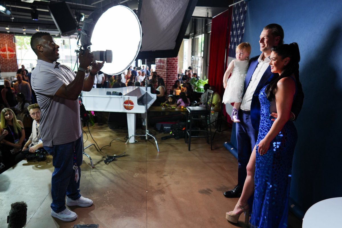 DannyVietti's tweet image. Not long ago, Ken Griffey Jr. was getting his photo taken at MLB All-Star Week. Now, Griffey Jr. is behind the camera, taking photos of the next generation of baseball stars.