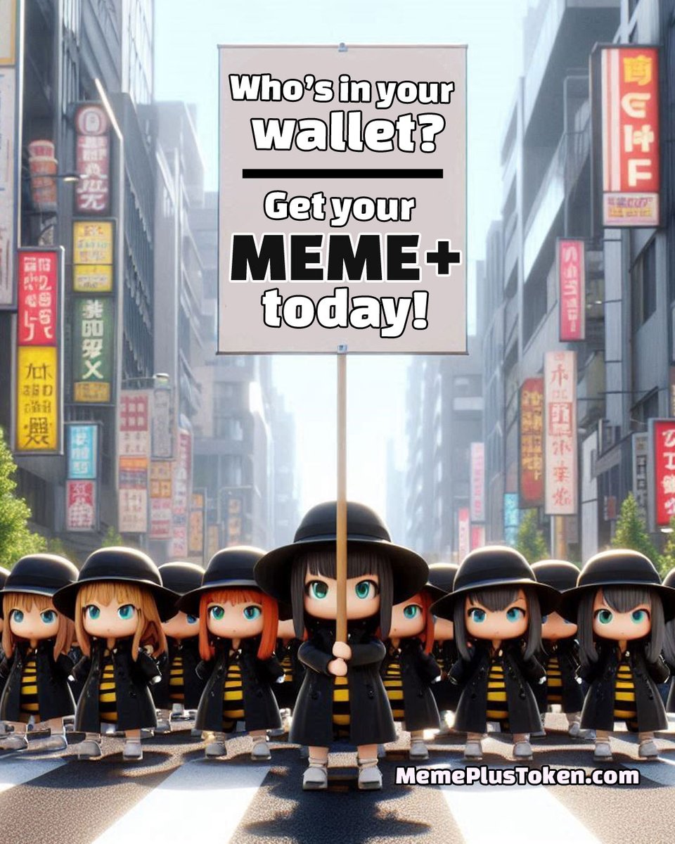 MemePlusToken's tweet image. Do you have a crypto wallet? Get your MEME+ today with #eth, #bnb, #floki, #shib, #turbo, or #pepe!🙌 #sol and #btc coming soon. 👍

Visit our site to Join The Hive! 🐝🍯➕ 
Final Stage of presale. 💪
