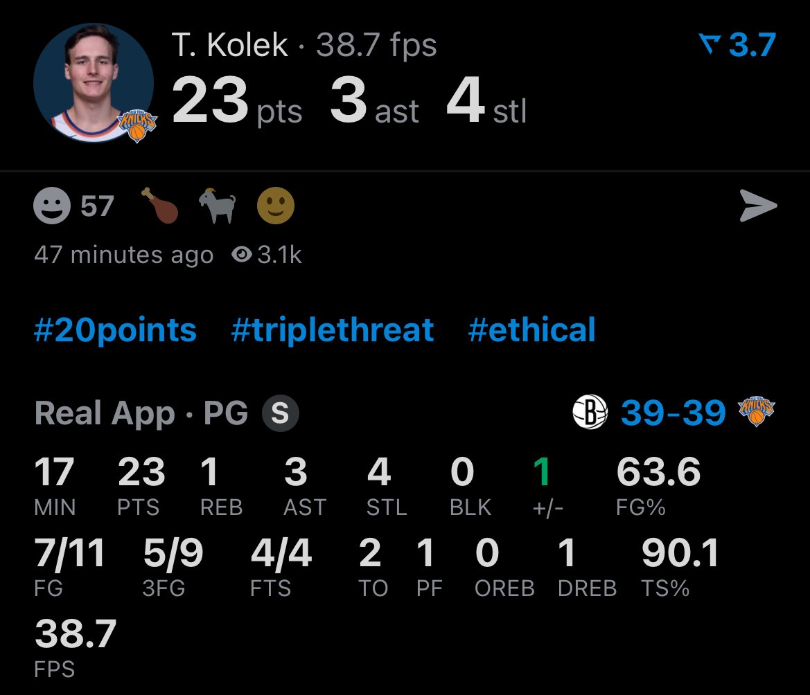 Tyler I apologize for putting you in the trade machine last week