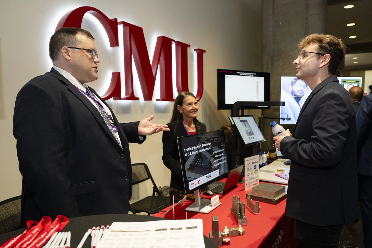 CarnegieMellon's tweet image. Pennsylvania’s national competitiveness as a hub for AI and energy technology brought the nation’s top decision-makers to Carnegie Mellon University for the inaugural Energy and Innovation Summit.
Read more: cmu.is/CMU-summit2025