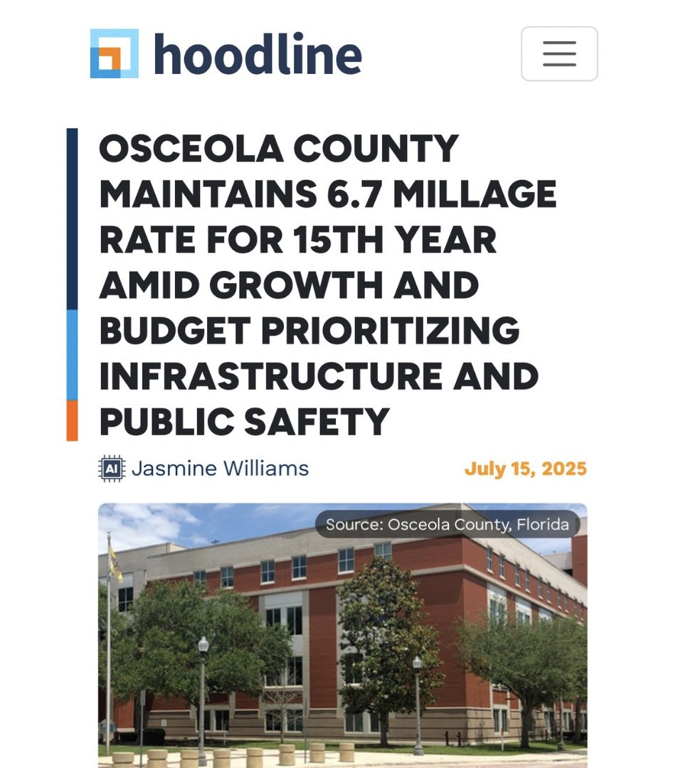 Thank you to Hoodline for highlighting our continued focus on fiscal responsibility and smart growth, and for recognizing the importance of managing development while investing in our community’s future.

Read the full article:
shorturl.at/n9il4