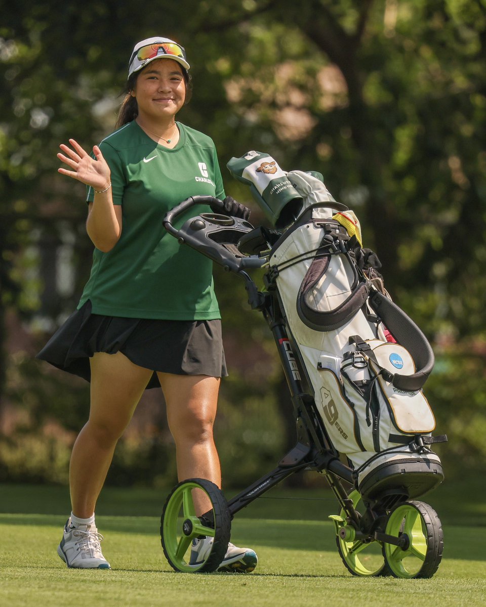 eliteamseries's tweet image. She makes it look easy 🙌
Pinky set the pace for Round 1 at the Women’s Western Am with a bogey-free 8-under. @WWGAGOLF
✅ @SouthwesternAm Champ
✅ Women’s N&S Stroke Play Medalist @PinehurstResort
✅ #1 in current Women’s Elite Amateur Cup standings
What’s next?