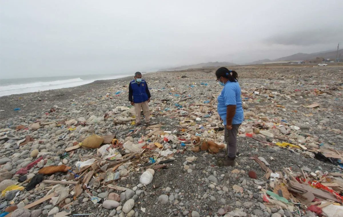 🚨Perú encabeza nuevamente la lista de playas más contaminadas del Pacífico ► bit.ly/4kFl8YA

El monitoreo realizado en 179 playas de 10 países de Latinoamérica, también mostró que el 69 % de residuos en las costas peruanas son plástico.