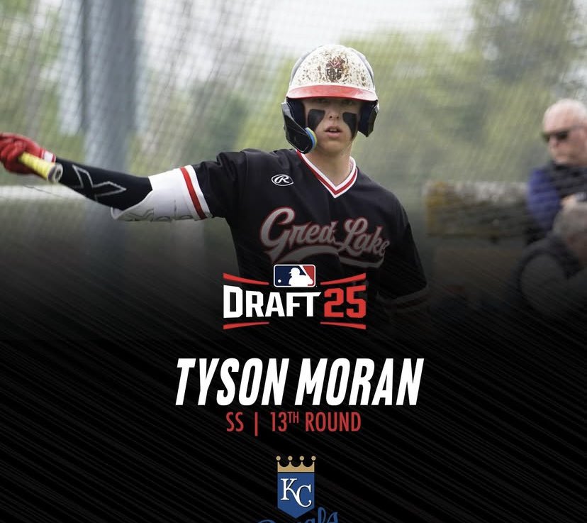 A huge congratulations to Wingham, Ontario resident <a href="/tysonmoran_/">Tyson Moran</a> on getting drafted by the <a href="/Royals/">Kansas City Royals</a> a lot of hard work and dedication to get there!  We’re all proud of you!