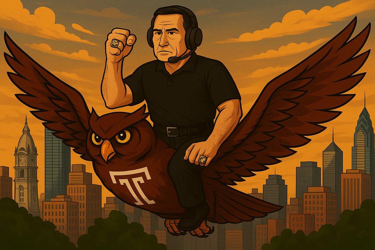 CTESPNAmerican's tweet image. 4. K.C. Keeler, Temple
East coast, Texas, DIII, FCS, FBS it doesn't matter. The man simply wins. 11 conference titles. 2 FCS national championships. The only concern with Keeler is his age but Temple hired him to beat the other coaches, not to outlive them.