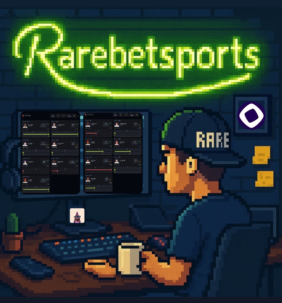 Flavian (@nornor_247) on Twitter photo Let's drive through some key stuff about onchain sports with <a href="/RareBetSports/">RareBetSports</a>
compared to crypto traders, there aren't many differences imo.
✓ Technical analysis <> Player statistics
✓ Market predictions based off past candles <> Player's prediction based on previous games Let's drive through some key stuff about onchain sports with <a href="/RareBetSports/">RareBetSports</a>
compared to crypto traders, there aren't many differences imo.
✓ Technical analysis <> Player statistics
✓ Market predictions based off past candles <> Player's prediction based on previous games