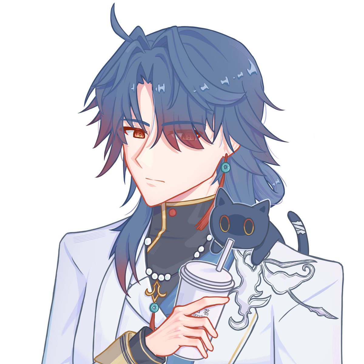 hueishe's tweet photo. 吸溜
#刃 #Blade  #芝麻酥 #崩鐵 #HonkaiStarRail https://t.co/uRdr5paxED