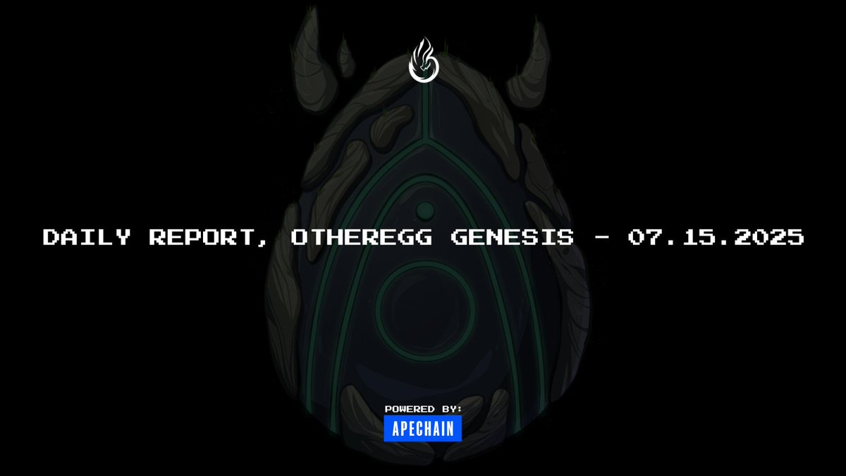 Moonlyght🌙 (@moonlyght_eth) on Twitter photo Daily report of what I did today <a href="/OtherEggGenesis/">OtherEgg Genesis</a>:
- chat with the artsit, we completed our 10th rendering for the 'hatching event', super pumped! we're moving on to the next one now.
thoughts of the day:
getting closer and closer to the Conjurer event, can't wait! after that Daily report of what I did today <a href="/OtherEggGenesis/">OtherEgg Genesis</a>:
- chat with the artsit, we completed our 10th rendering for the 'hatching event', super pumped! we're moving on to the next one now.
thoughts of the day:
getting closer and closer to the Conjurer event, can't wait! after that