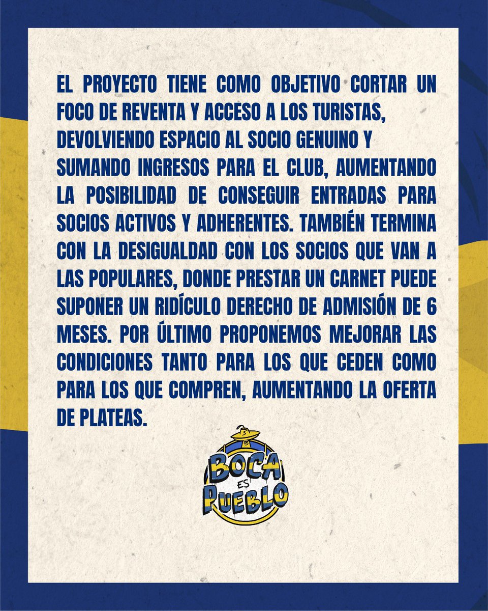 BocaEsPueblo's tweet image. Esta tarde presentamos ante la Secretaría General, el Departamento de Socios y la Mesa de Representantes de la Asamblea, un proyecto de modificación del Reglamento de Abonos, que busca darle a los socios mayores oportunidades para ir a la cancha.
Sabemos que la situación de…