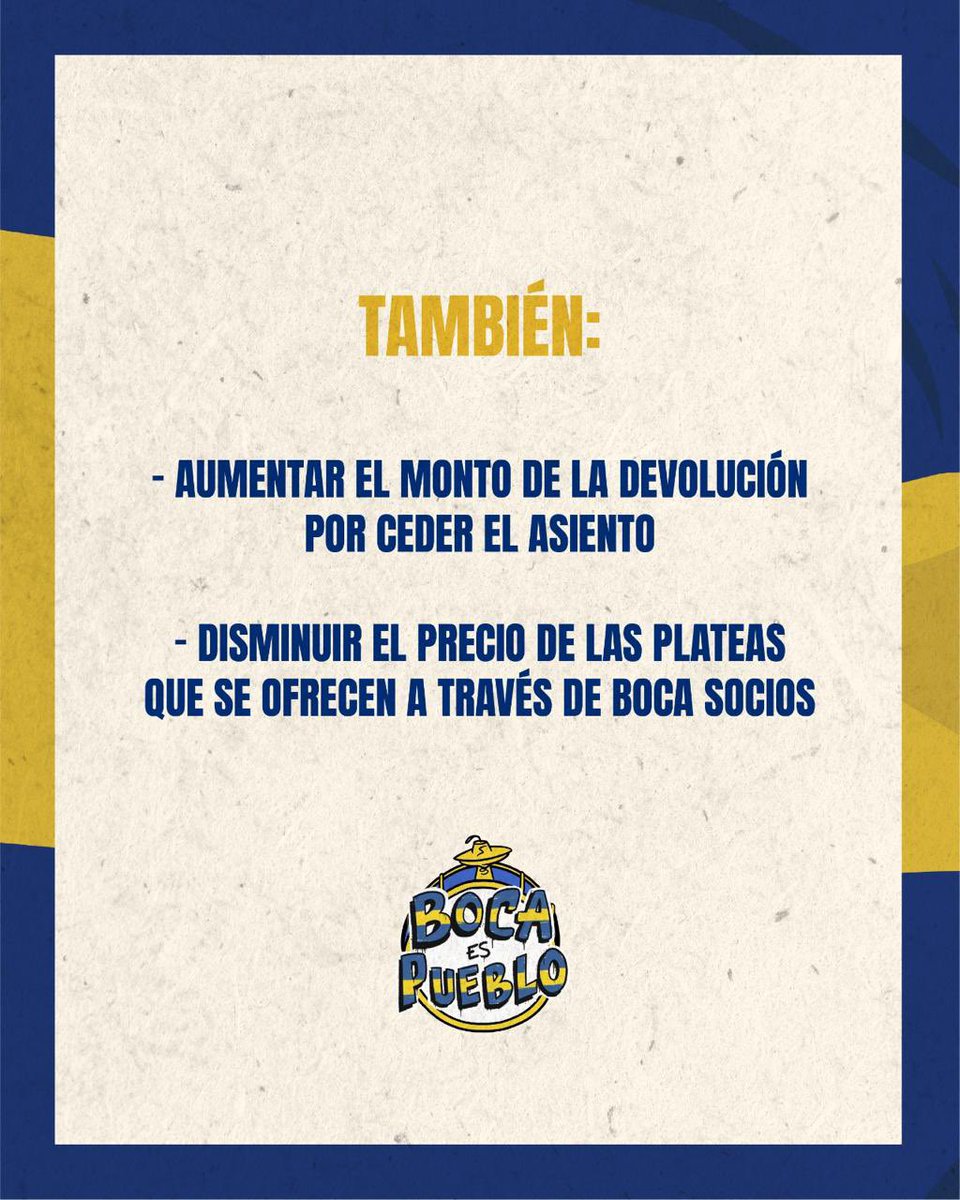 BocaEsPueblo's tweet image. Esta tarde presentamos ante la Secretaría General, el Departamento de Socios y la Mesa de Representantes de la Asamblea, un proyecto de modificación del Reglamento de Abonos, que busca darle a los socios mayores oportunidades para ir a la cancha.
Sabemos que la situación de…