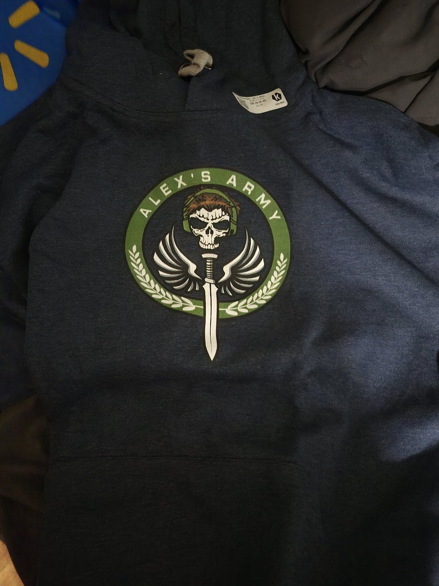 My sweater came in! I'd be wearing it right now but we're in a heatwave at the moment! So all I can do it look at it ahaha! <a href="/CollinsChadM/">Chad Michael Collins</a>