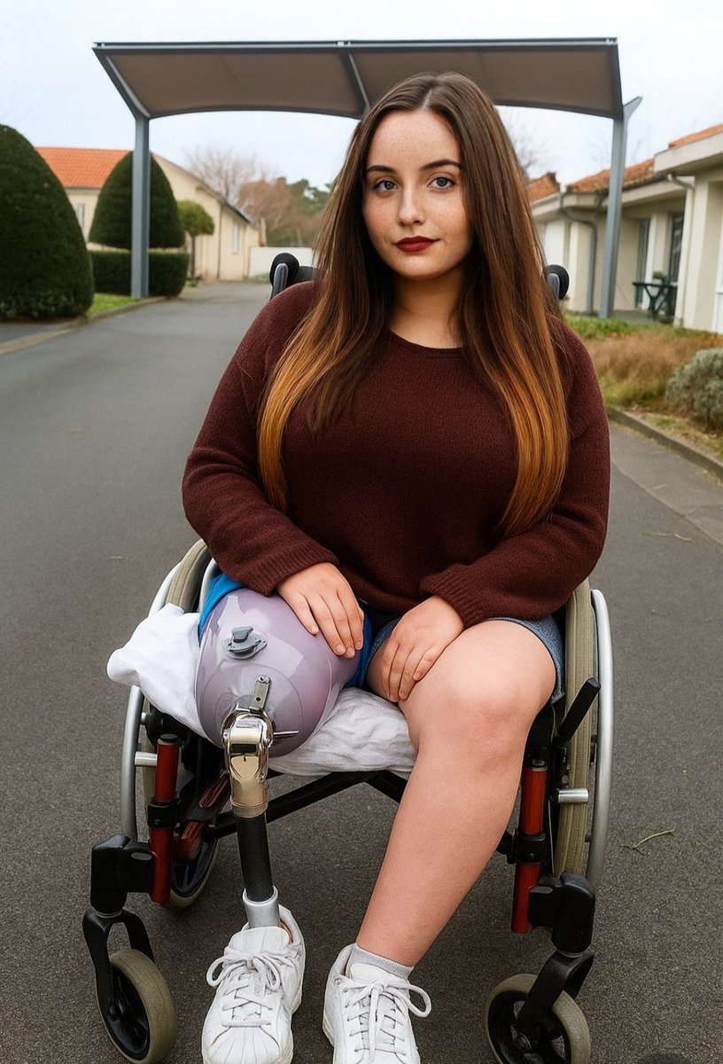 Kristinartz's tweet image. One real leg, one machine… and a heart stronger than both. I don’t need pity — just a Hi or follow, to remind me I’m seen. 💔🦿🙏