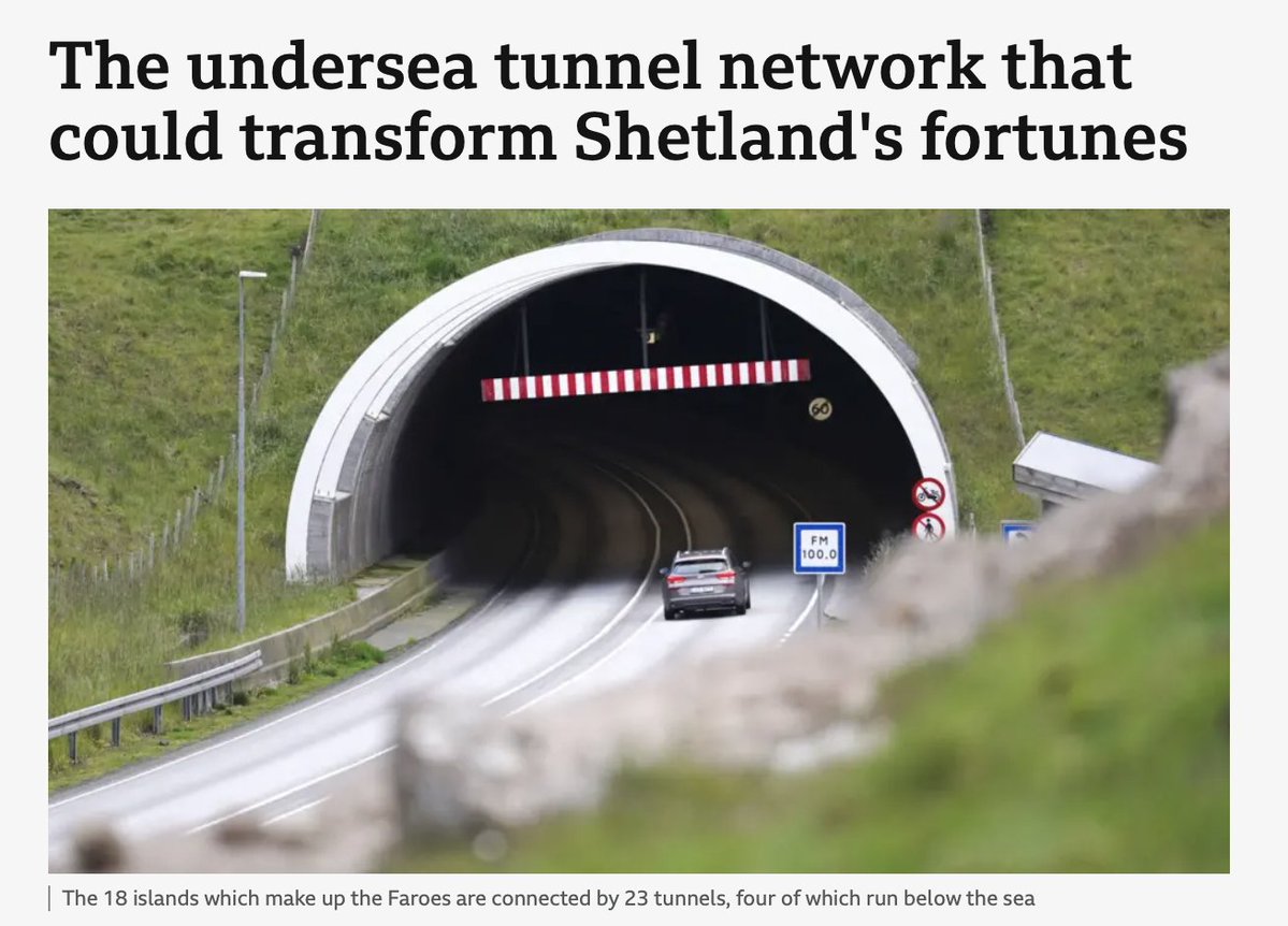 LesleyRiddoch's tweet image. Great to see BBC covering the incredible tunnel network that makes the Faroes one nation. Indy filmmaker Al McMaster & myself covered this 7 years ago in Faroes - the Connected Nation. Minus a licence fee. youtube.com/watch?v=5qinWJ…