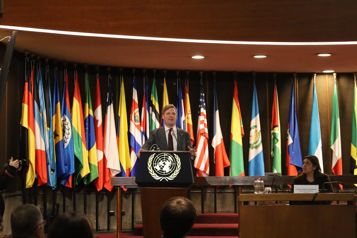 NorwayMFA's tweet image. Thank you @cepal_onu for hosting today’s discussion. The regional perspective of Latin America is important and Norway shares a strong commitment to an effective, and inclusive UN, as the leading forum for shaping global norms and policies in response to challenges.