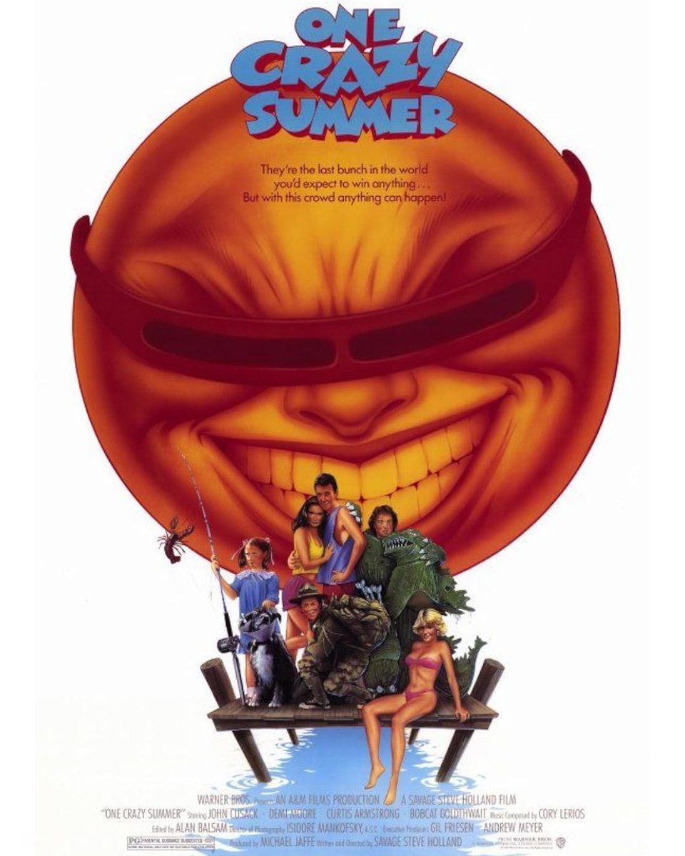 Savage Steve Holland's ONE CRAZY SUMMER (1986) screens in 35mm this Friday, July 18th, at 2:00pm. Tickets: buff.ly/jtHBR4y