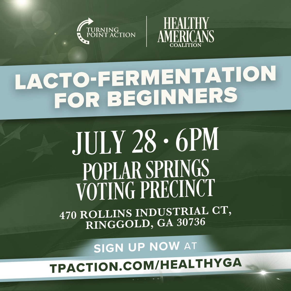 theemoryroy's tweet image. IT’S OFFICIAL, NWGA! ✨
You’ve heard the rumors and it’s TRUE!
We are proud to launch the Northwest Georgia Healthy Americans Coalition led by the courageous Denise Burns (@NWGABurns)! 💚🤍
Come Join us to celebrate our launch with our Kickoff Event July 28th! 💪🏻
Are you…