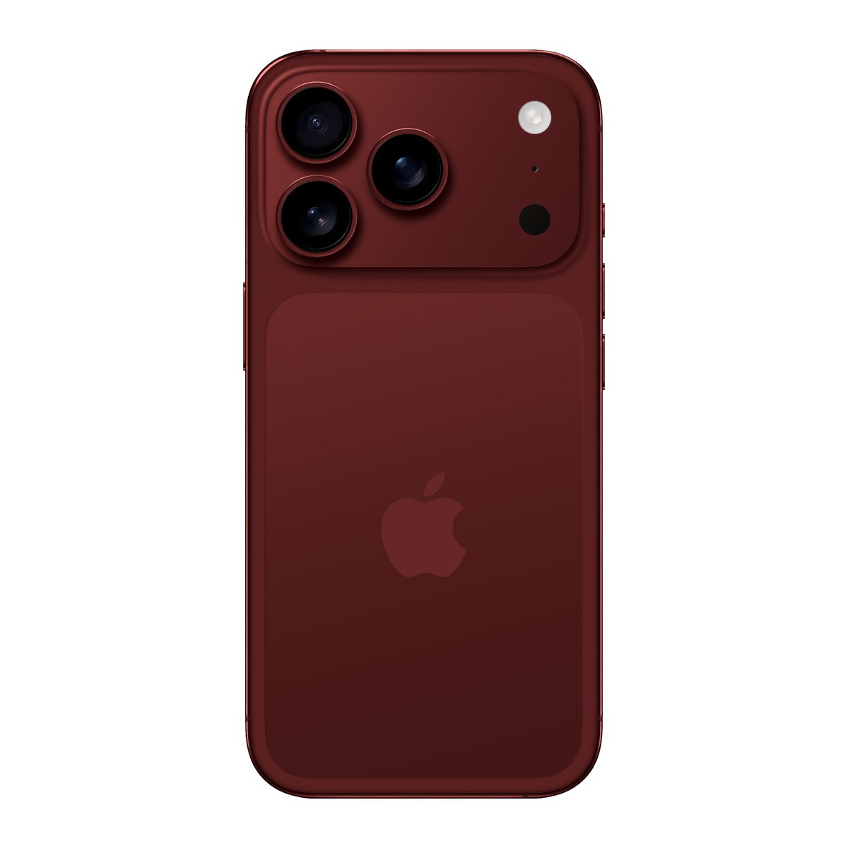 theapplehub's tweet image. We need a Red color option on the iPhone 17 Pro! 😮💨