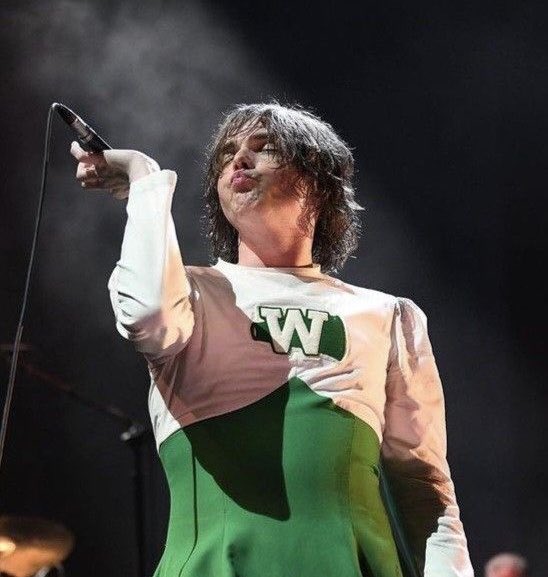 the concept of football player chappell and cheerleader gee...