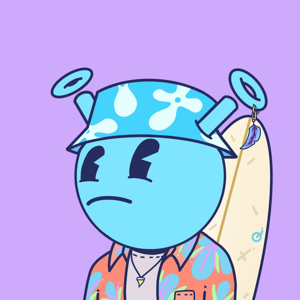 Nothing better than Hawaiian Shirt, Bucket Hat, Surfer vibes!!!💯🏄🏾‍♂️

☀️ ☀️ ☀️ I’m here for it!!! 🌊 🌊 🌊 

See you at the beach 🏖️ 

<a href="/quirkiesnft/">Quirkies</a> 🦑
<a href="/pudgypenguins/">Pudgy Penguins</a> 🐧