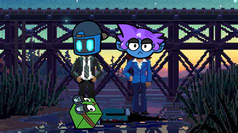 Tonight in the Game Grotto
Their blue, their green, their THE GUUUYS! 
Don, Ubu, and Derpy
Thimbleweed Park, part 3

Starting at 6pm PST | 8pm CST
See you in the chat!
#vtuber #gaming #pointandclick