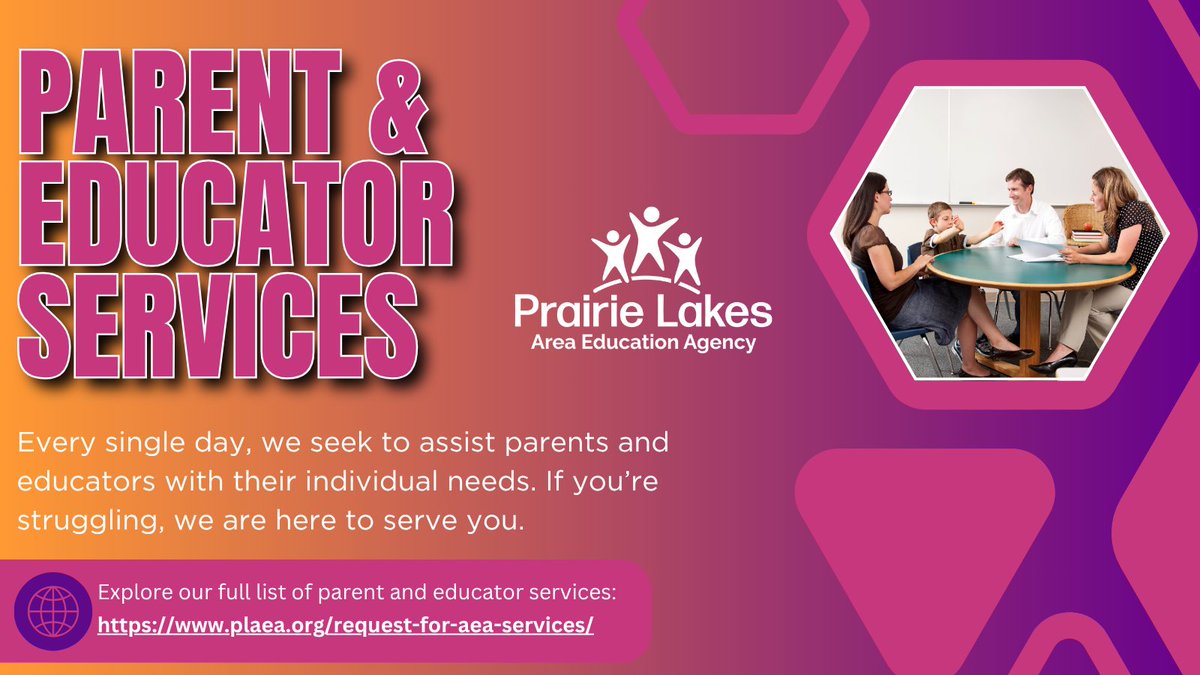 Our mission is simple. Every single day, we seek to assist parents and educators with their individual needs. 🤝

Explore our full list of parent and educator services: plaea.org/request-for-ae… 

#PLAEA #EveryDayAtPLAEA