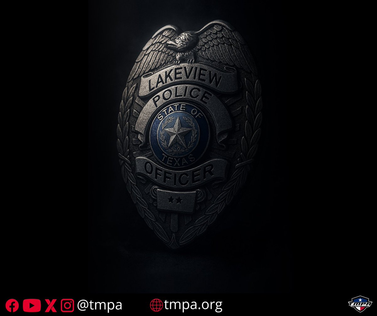 🕊️ Larry Blacksmith 🕊️
With heavy hearts, we honor the life and service of Lakeview Police Officer Larry Blacksmith, who tragically passed away following a devastating crash, off duty. 

Officer Blacksmith was more than a badge—he was a protector, a friend, and a light in the