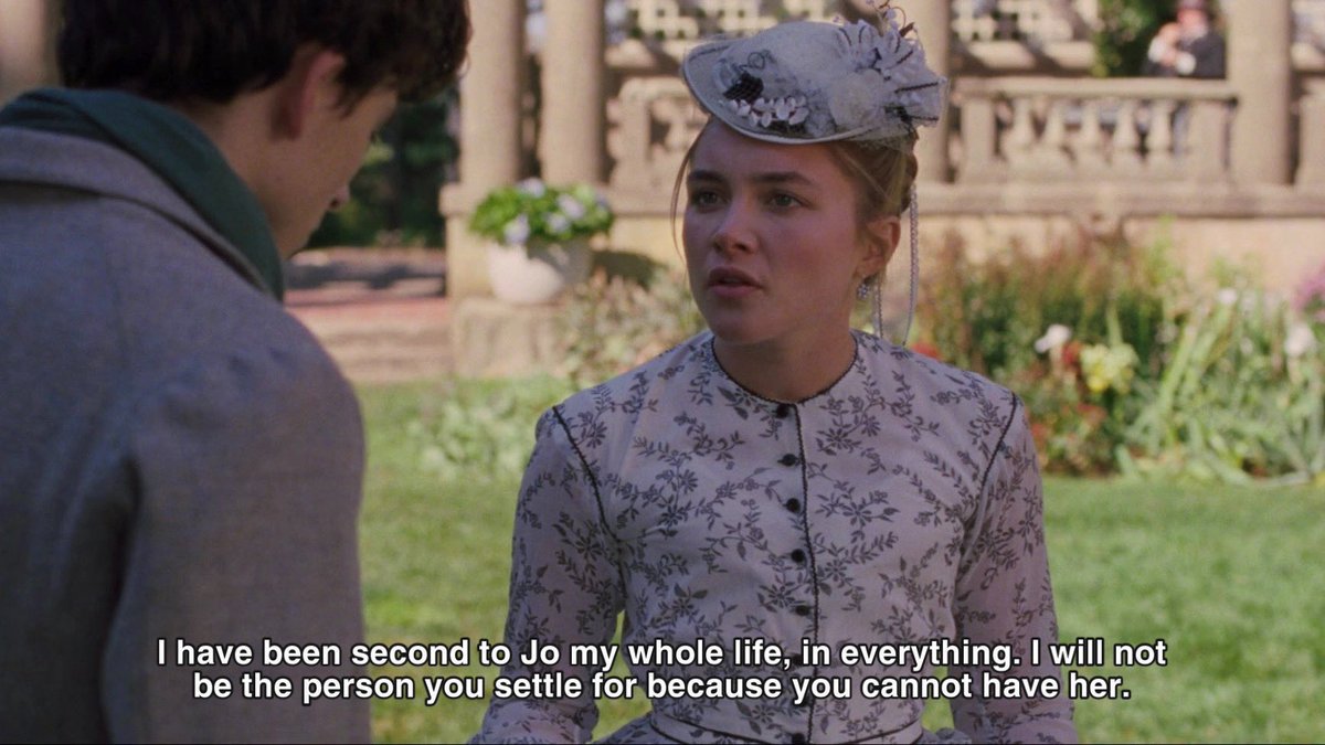 bestofpugh's tweet image. florence pugh as amy march stays a top-tier performance