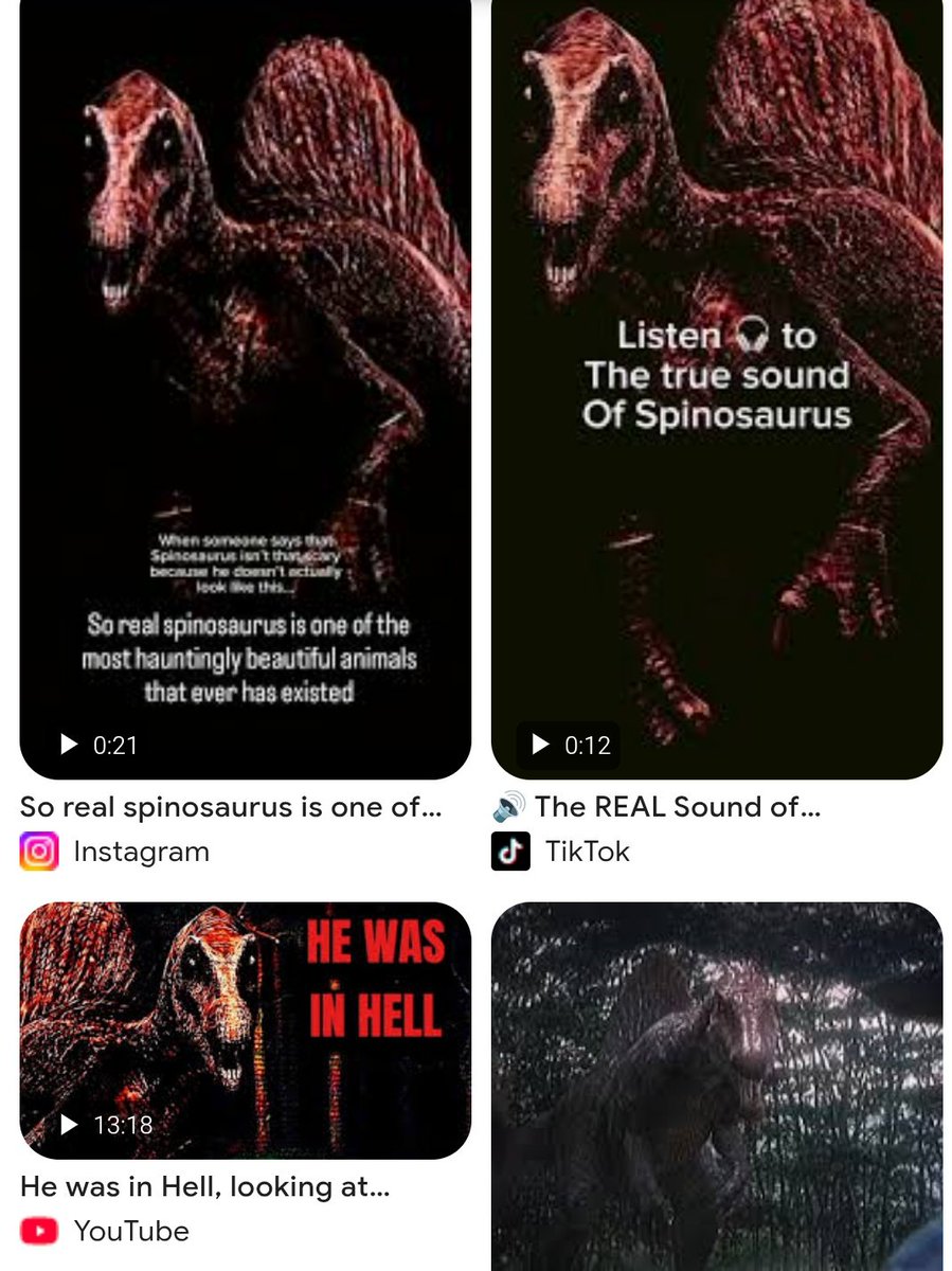 patrik_cauan's tweet image. Its so funny looking at this image everywhere,knowing that i made it Just for Fun lol
#JurassicPark #Spinosaurus