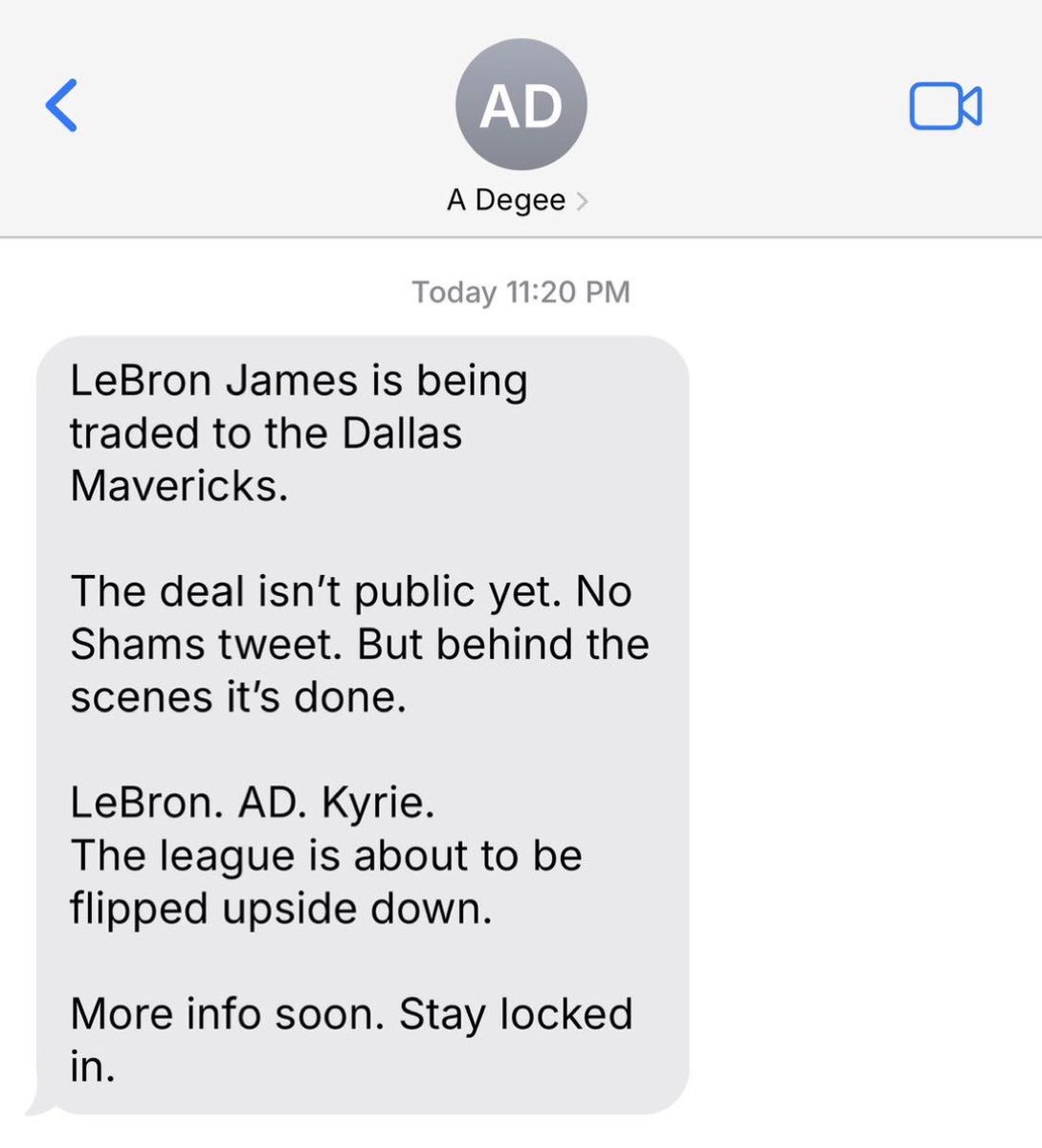 TScoops's tweet image. And there it is. Done deal! Lebron reunited with both Kyrie and AD for what sounds like is one finally push for a ring. Going back is reportedly PJ Tucker…