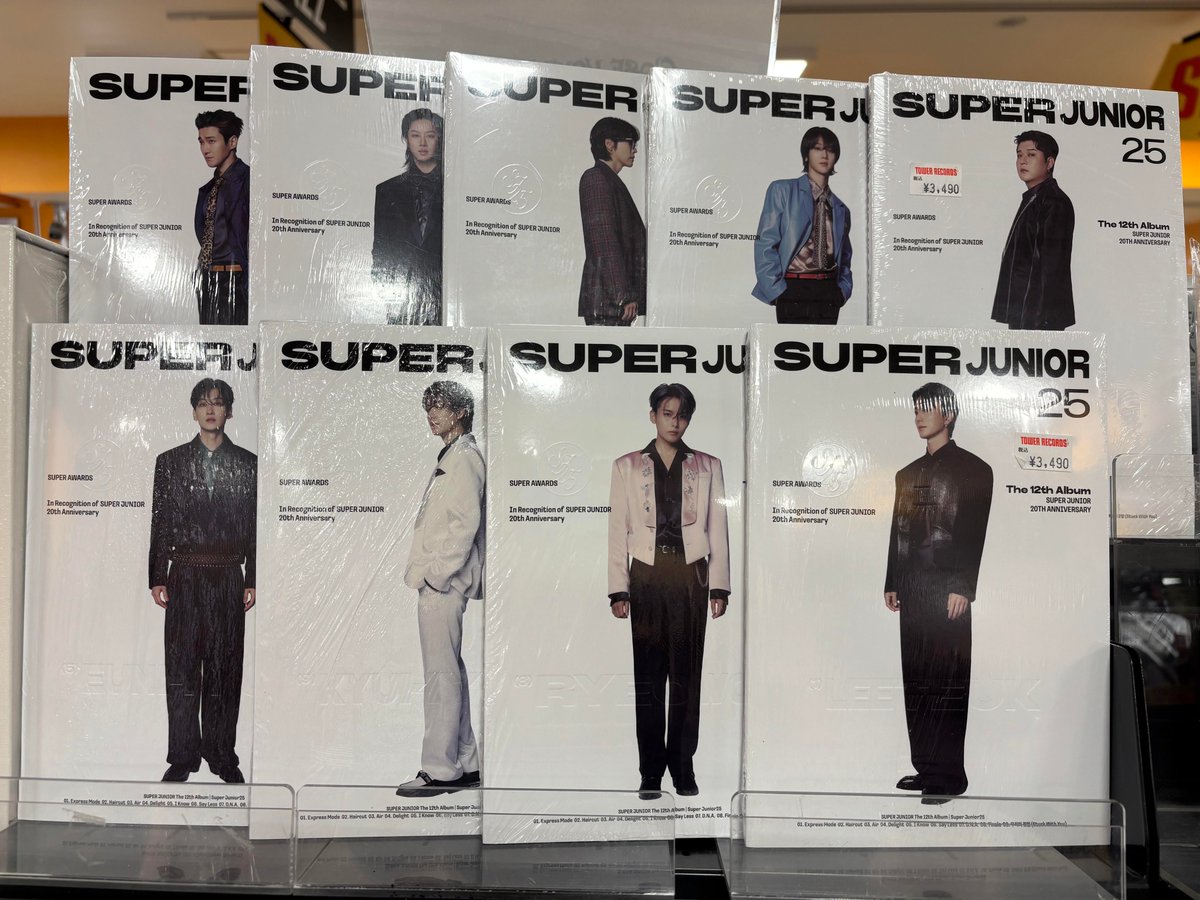 即購入◯激レア！ SUPER JUNIOR イェソン タワーレコード 展示パネル タワーレコード仙台パルコ店 on X: 