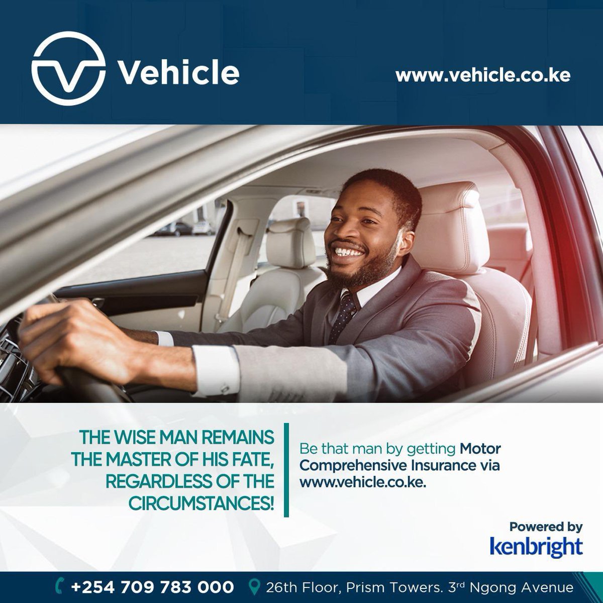 VehicleKe's tweet photo. Life can throw the unexpected your way. Potholes, reckless drivers, or surprise fender benders. 
But a wise man doesn’t panic, he plans ahead. 
 
With #MotorComprehensive Insurance from https://t.co/ujqy9bmsgY, you stay in control no matter what the road brings. https://t.co/WusxjEmzRh