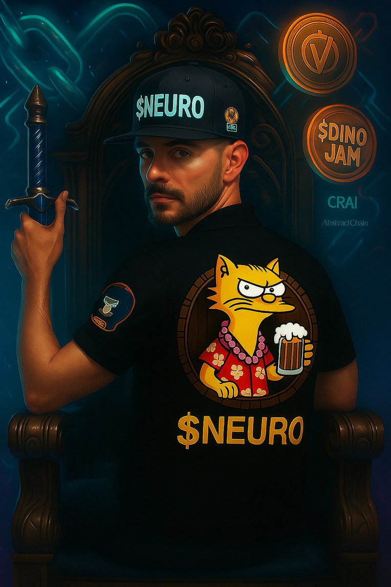 The Gorilla Cro©️ (@thegorillacro) on Twitter photo The King has arrived and his name is <a href="/neuroticatcro/">NeurotiCat</a> .
No crown needed when you wear confidence like this.
They doubted.
They watched.
Now they witness.
$NEURO on my chest, purpose in my path.
I’m not chasing trends I’m building legacy.
Call me what you want, but remember The King has arrived and his name is <a href="/neuroticatcro/">NeurotiCat</a> .
No crown needed when you wear confidence like this.
They doubted.
They watched.
Now they witness.
$NEURO on my chest, purpose in my path.
I’m not chasing trends I’m building legacy.
Call me what you want, but remember