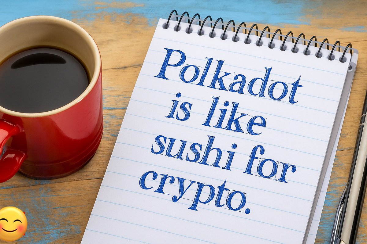 olonadet8's tweet photo. Early morning coffee? ☕
Yeah, that’s routine.
But so is checking Polkadot. 🔁
One powers my day.
The other powers the future. 🌐
If you’re into DOT too, follow this small account I’ll follow back. 🤝
#DOTdaily #Polkadot #Web3Routine #CryptoFuel https://t.co/dlkZtVg6C5