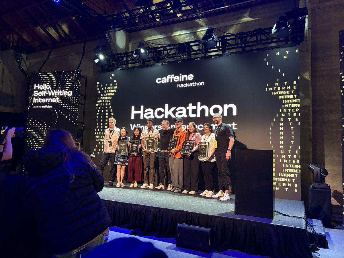 Meta Owl (@meta_owl) on Twitter photo Congratulations, <a href="/caffeineai/">caffeine</a> hackathon winners, especially <a href="/AmSpeed01/">AmSpeed⚡️</a> 🦉❤️ Congratulations, <a href="/caffeineai/">caffeine</a> hackathon winners, especially <a href="/AmSpeed01/">AmSpeed⚡️</a> 🦉❤️