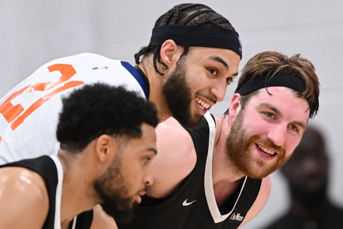 “It’s always fun playing against my best friend, they were talking (expletive) the whole time, too, just having some fun. Just felt like practice out there back at GU, so it’s always fun to play against him.”

More on Timme vs. Watson at Summer League.

spokesman.com/stories/2025/j…