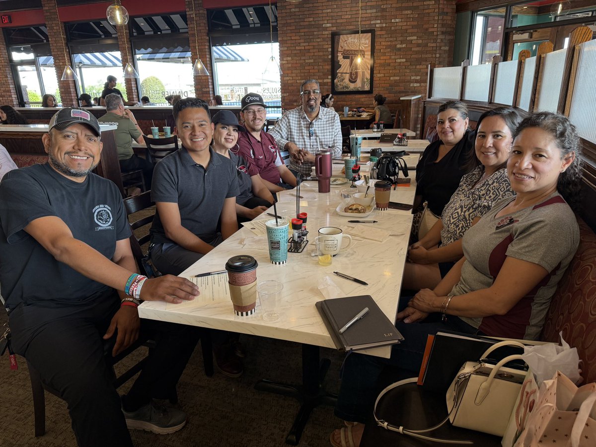 Spent a great afternoon talking #TxEd with these incredible advocates. Grateful for the dedication you show every day to support students and strengthen the El Paso community. Thank you for all that you do!