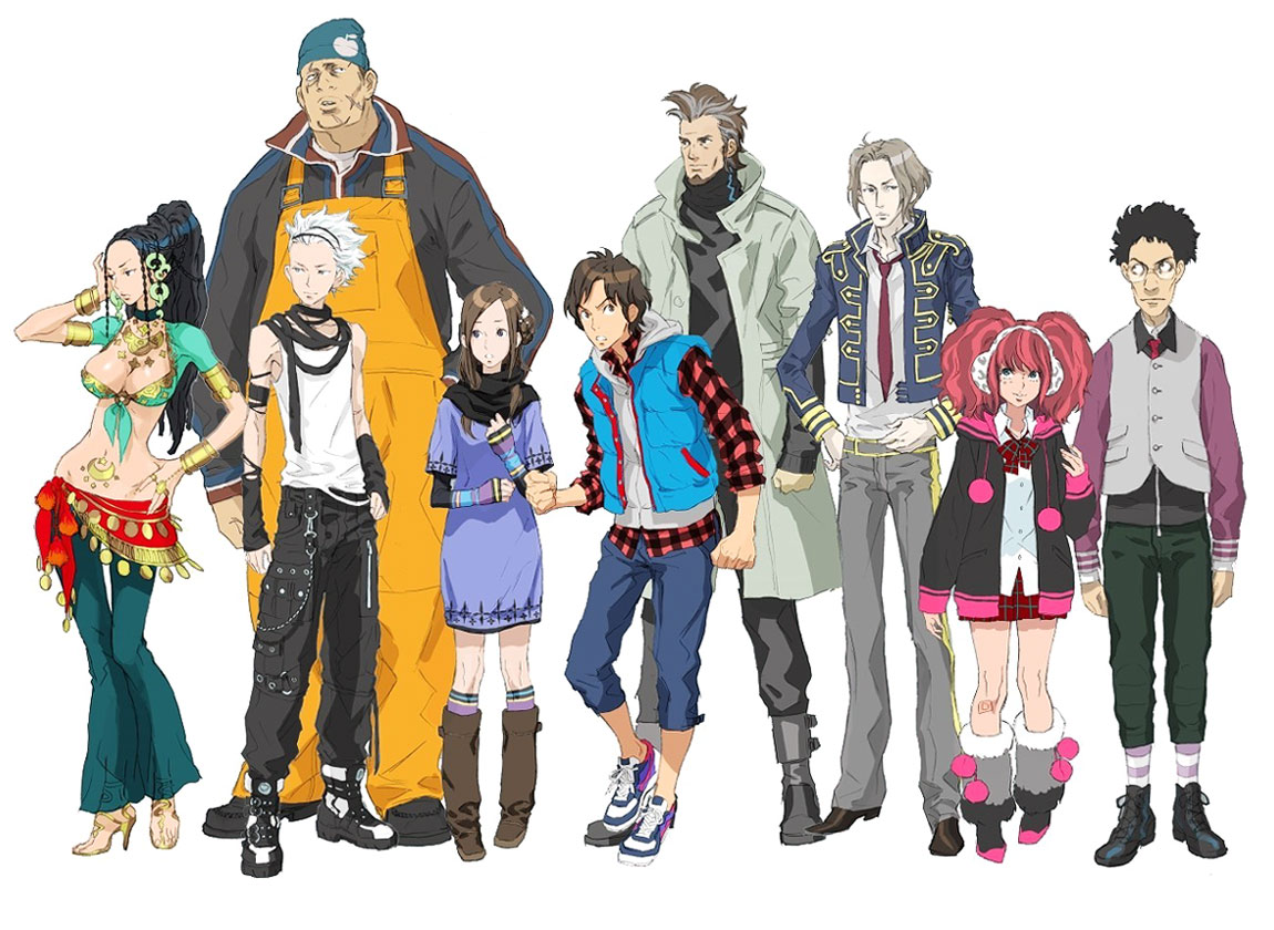 creativeuncut's tweet image. Character designs from 999: Nine Hours, Nine Persons, Nine Doors by artist Kinu Nishimura.
More art from the game: creativeuncut.com/art_999-nine-h…