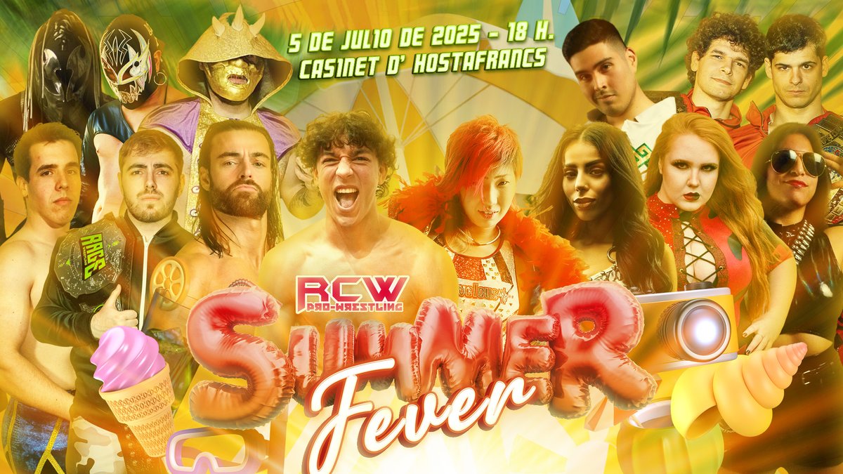 RCW Spain (@rcwspain) on Twitter photo Pueden ver nuestro show en su totalidad en #wrestleUNIVERSE.
¡Revive el épico combate entre <a href="/crushTKB/">彩羽 匠 takumi iroha</a> y <a href="/AmaleFrenchHope/">Amale D.</a> en Barcelona en RCW Summer Fever!
Por primera vez el campeonato GHC Femenino fue defendido fuera de Japón y un Campeonato de <a href="/noahglobal/">PRO WRESTLING NOAH</a> defendido en España. Pueden ver nuestro show en su totalidad en #wrestleUNIVERSE.
¡Revive el épico combate entre <a href="/crushTKB/">彩羽 匠 takumi iroha</a> y <a href="/AmaleFrenchHope/">Amale D.</a> en Barcelona en RCW Summer Fever!
Por primera vez el campeonato GHC Femenino fue defendido fuera de Japón y un Campeonato de <a href="/noahglobal/">PRO WRESTLING NOAH</a> defendido en España.