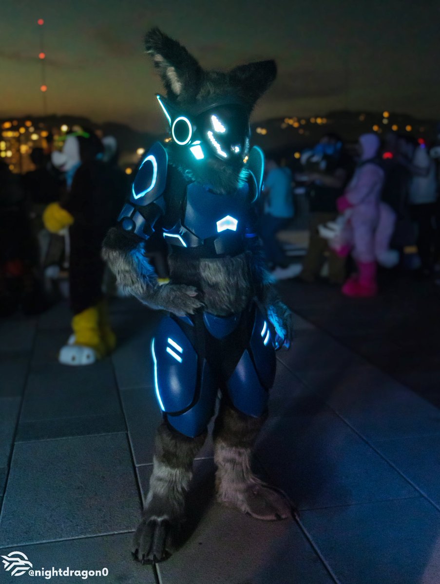 lighting up the night