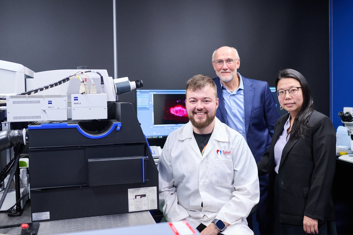 BakerResearchAu's tweet image. Delighted to announce $6.5m in philanthropic investments from the Colonial Foundation & philanthropist, David Russell to supercharge our research to develop an mRNA-based vaccine for atherosclerosis to prevent heart attacks & save lives. #ResearchMatters
baker.edu.au/news/media-rel…