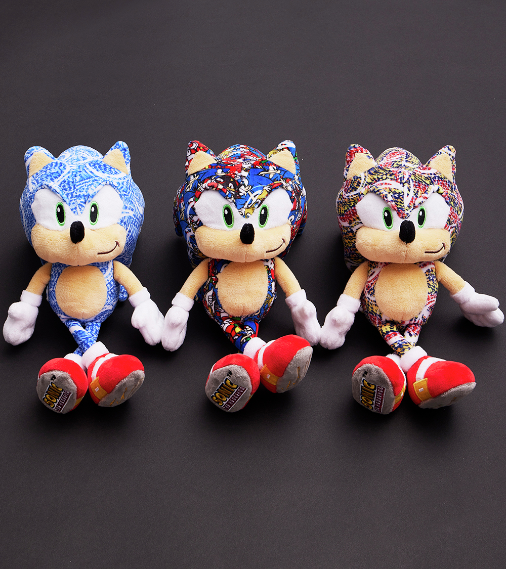 ソニック・ザ・ヘッジホッグ ぬいぐるみ 河村康輔 セガストア 全3種セット ソニック・ザ・ヘッジホッグ ぬいぐるみ 河村康輔 セガストア 全3種