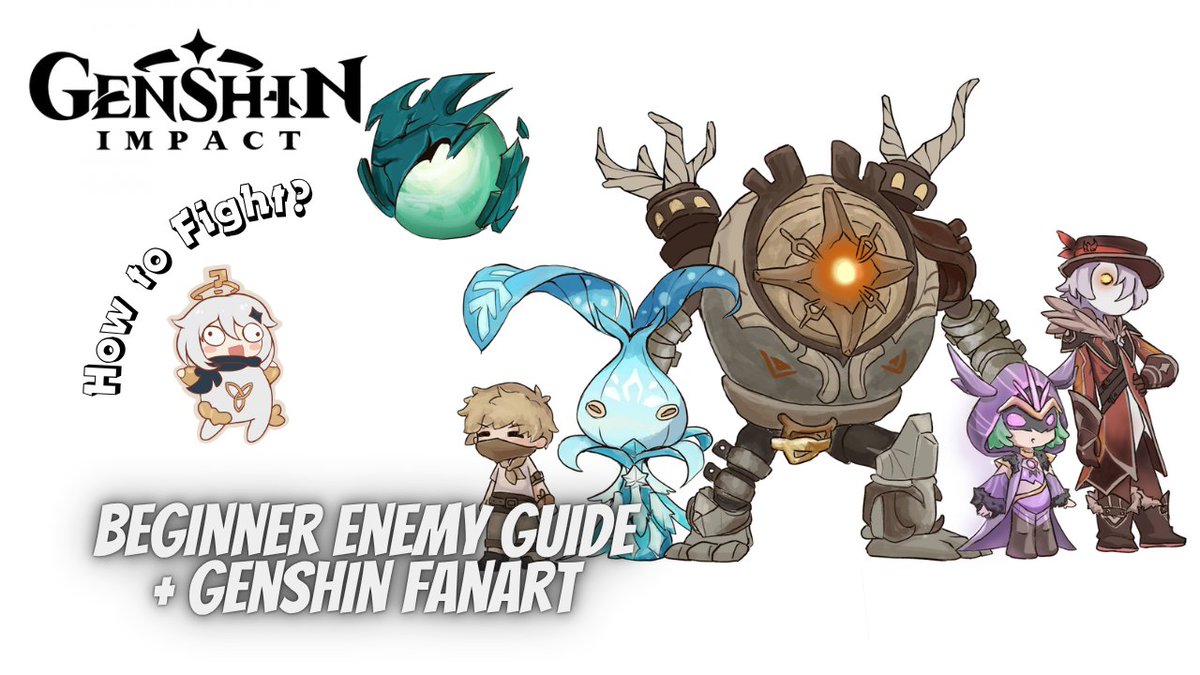 RTO_Shoutout's tweet photo. https://t.co/M4J6rA4vDK
Beginner (AR 1–25) Enemy Guide Part II + Common Enemies Fanart #GenshinImpact #StarterGuide

Explore our Drawing Community

#rtoart #genshinimpact #genshinfanart #genshinbeginner #genshinguide #beginnerguide #beginnerenemy #starterguide https://t.co/PSFXv4FxOv